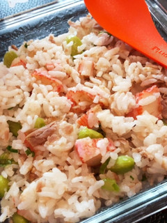 簡単☆カニカマとツナの炒飯-レシピのメイン写真