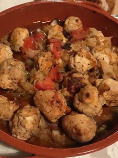 鶏肉団子のフレッシュ赤ピーマン炒め-レシピのメイン写真