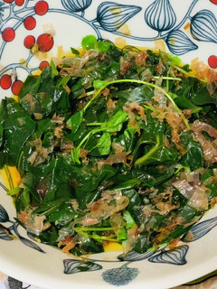 丘わかめと豆苗の鰹節和え-レシピのメイン写真