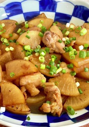 鶏もも肉と大根照り焼き-レシピのメイン写真