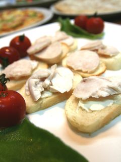 ✿鶏ハムとクリームチーズのカナッペ✿-レシピのメイン写真