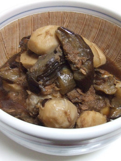 なすと里芋をツナの旨味で煮ちゃいました♡-レシピのメイン写真