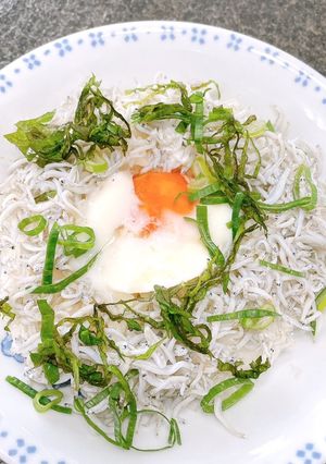 ぱぱっと作れる☆しらす温玉丼-レシピのメイン写真