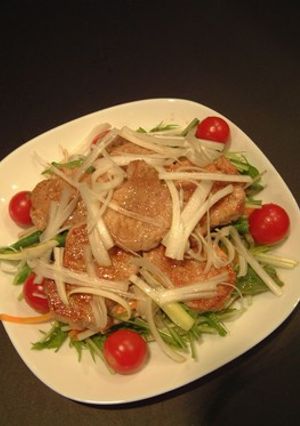 野菜たっぷり！豚ヒレ肉のポン酢風味-レシピのメイン写真