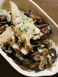 トロトロ♡帆立と茸、蒟蒻の香草バター焼き-レシピのメイン写真