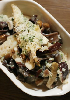 トロトロ♡帆立と茸、蒟蒻の香草バター焼き-レシピのメイン写真