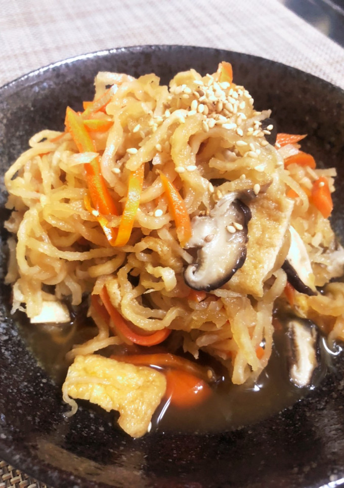 簡単！切り干し大根煮-レシピのメイン写真