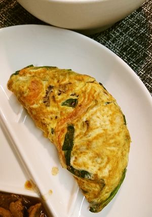 ニラかに玉-レシピのメイン写真