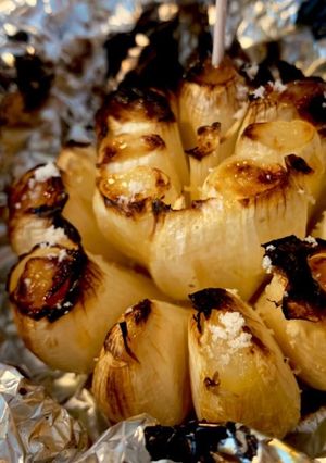 夏バテ解消！臭くない✨ニンニクの丸焼き-レシピのメイン写真