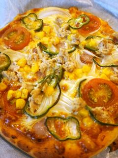 【親子クッキング】手作りピザ-レシピのメイン写真