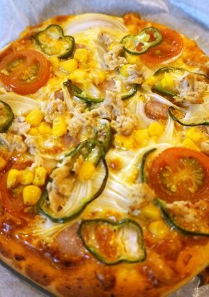 【親子クッキング】手作りピザ-レシピのメイン写真