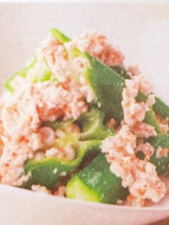 オクラの洋風白和え-レシピのメイン写真