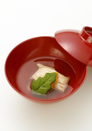 介護食 木の葉のとうふ 吸い物-レシピのメイン写真
