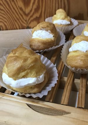 ヤマチュウの小麦粉でシュークリーム-レシピのメイン写真