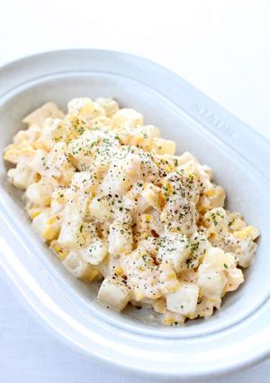 【コーンとポテトのサラダ】とうもろこし-レシピのメイン写真