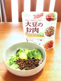 大豆ミートを使った醤油麹のそぼろご飯-レシピのメイン写真
