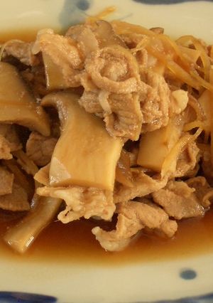 豚薄切り肉のしょうが煮-レシピのメイン写真
