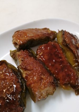剥がれない！豚挽き肉で☆ピーマンの肉詰め-レシピのメイン写真