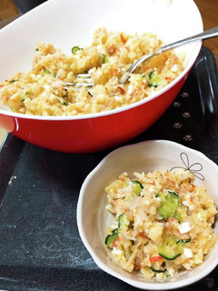 カリカリベーコンと黒胡椒香るポテトサラダ-レシピのメイン写真