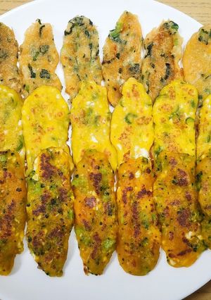 野菜フレークで簡単離乳食おやき-レシピのメイン写真