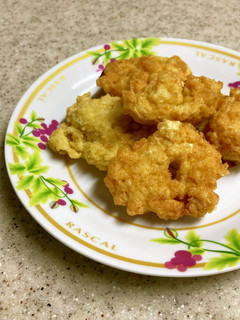 残り物で パン粉のフライ?ドーナツ?-レシピのメイン写真