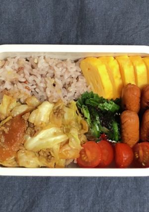 自分弁当・6月21日-レシピのメイン写真