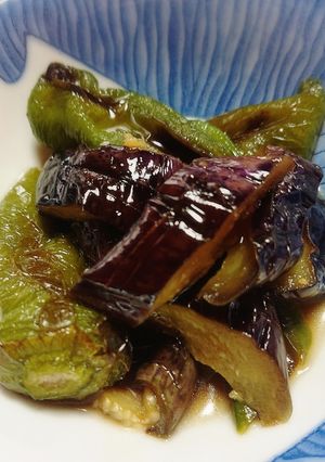 なすびと 万願寺とうがらしの炊いたん-レシピのメイン写真