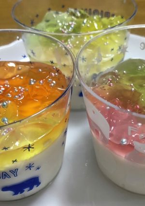 簡単 紫陽花ゼリー-レシピのメイン写真