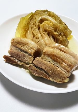 ほったらかしで簡単ポテ(豚バラキャベツ)-レシピのメイン写真