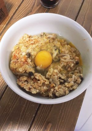 ダシタでコクうま♪オートミール-レシピのメイン写真