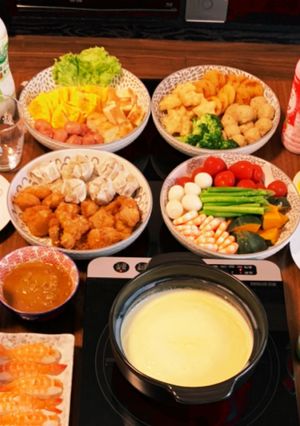 覚書♡チーズフォンデュで誕生日パーティー-レシピのメイン写真