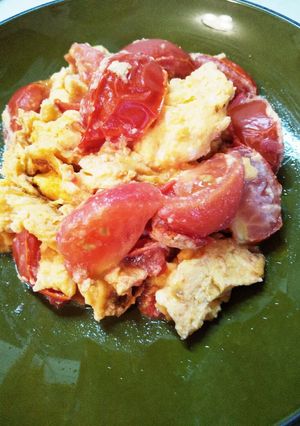 ふんわり卵とトマトの中華炒め-レシピのメイン写真