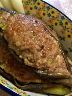 なすの肉詰め煮-レシピのメイン写真