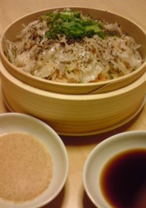 豚モヤシ蒸し麺・・・ポン酢でさっぱり!!-レシピのメイン写真
