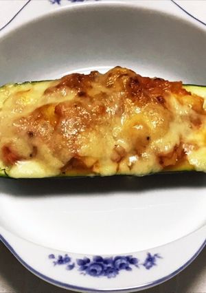 簡単！子供も喜ぶ！ズッキーニのチーズ焼き-レシピのメイン写真