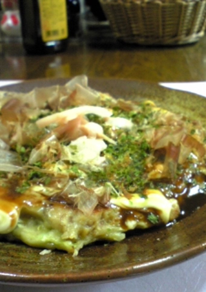 かき揚げでお好み焼き-レシピのメイン写真