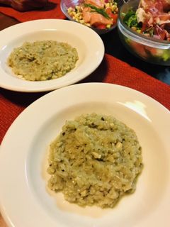 蒟蒻米のゴルゴンゾーラリゾット-レシピのメイン写真