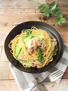 豚肉とキャベツのにんにくバター醤油パスタ-レシピのメイン写真