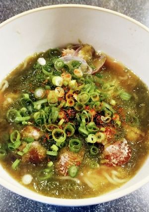 あさりとあおさのりの味噌ラーメン❤️-レシピのメイン写真