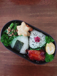 JK☆梅おにぎり弁当♪-レシピのメイン写真