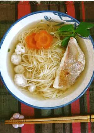 連子鯛のにゅーめん-レシピのメイン写真