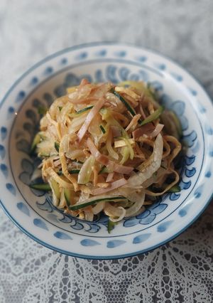 新玉ねぎの中華サラダ-レシピのメイン写真