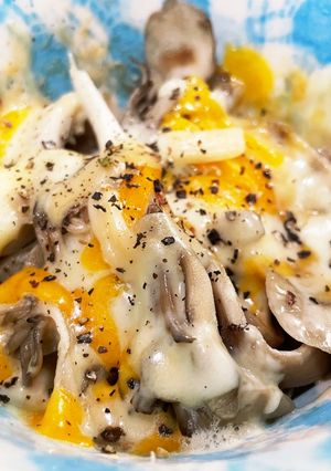 ダイエットに♪簡単レンジで舞茸チーズ-レシピのメイン写真