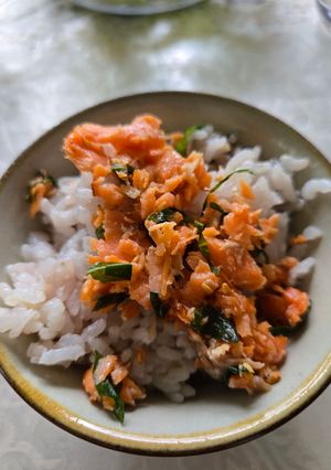 鮭フレーク-レシピのメイン写真