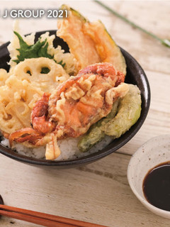 ソフトシェルクラブde天丼♪-レシピのメイン写真