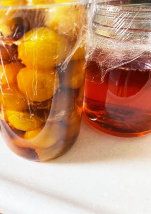 自分用覚書☆完熟梅の甘露煮-レシピのメイン写真