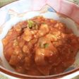 トマト味の簡単オートミールリゾット