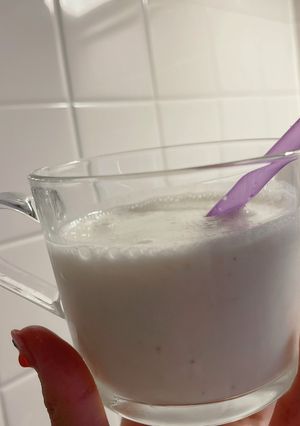 ハチミツ香るバナナヨーグルトスムージー-レシピのメイン写真
