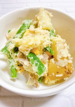 レンチン！ローズマリー味ポテトサラダ-レシピのメイン写真