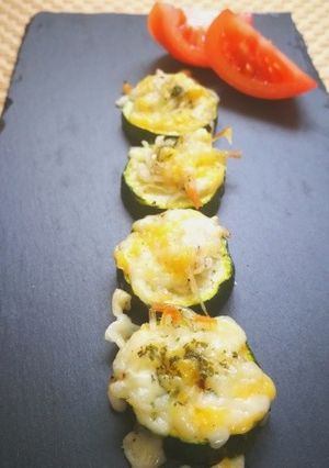 簡単に１品★ズッキーニのオーブン焼き-レシピのメイン写真